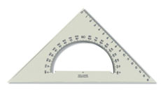 Háromszög 45/177 szögmérővel KKO