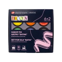 Batikoló festék szett Decola / 8 részes