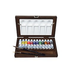 Akvarell festék Van Gogh 12x10ml + kiegészítőkkel
