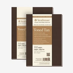 Art Journal Strathmore Színezett papír Tan puhakötésű  | különböző méretek