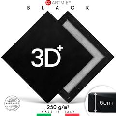 3D+ PROFI fekete festővászon - Válassza ki a méretet