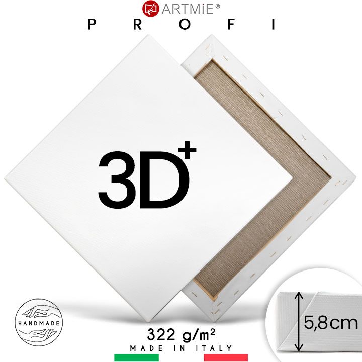 3D  Festővászon PROFI - Több méretben