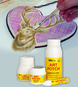 Lakk és ragasztó HOBBY Line ART POTCH Varnish & Glue - 150 ml / 250 ml