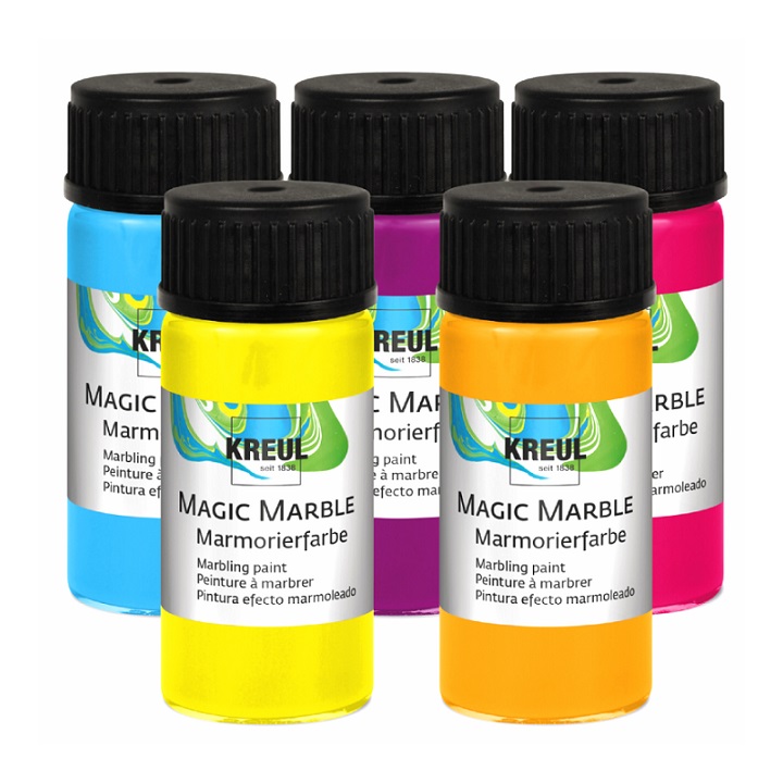 Festékek márványozásra HOBBY Line Magic Marble 20 ml - különböző színek