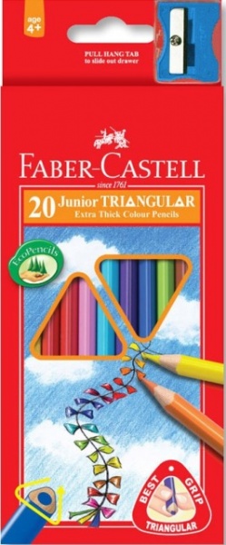 Junior grip színesceruza készlet 20 színű