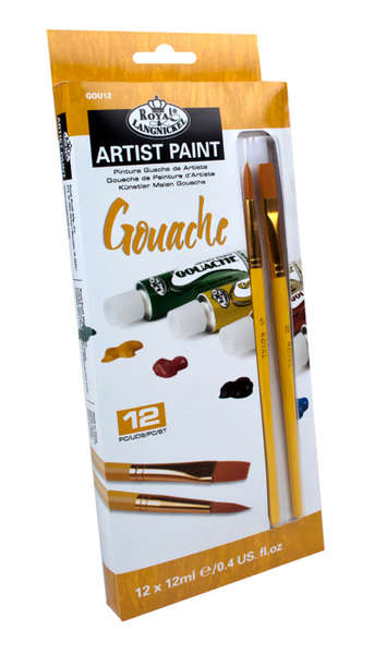 Gouache ARTIST Paint 12x12ml 