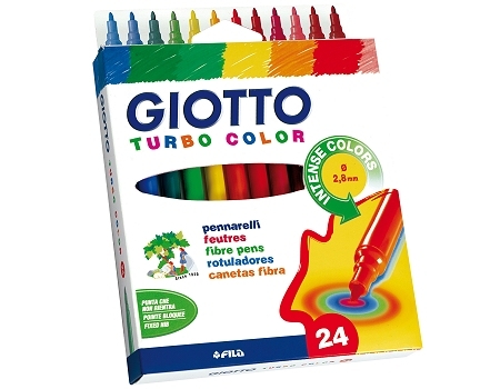 Filctollak GIOTTO TURBO COLOR / 24 szín