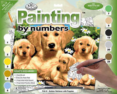 Kreatív festőkészlet A3 - kutyák