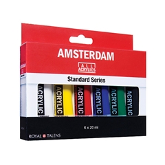 Akrilfesték készlet AMSTERDAM Standard Series 6 x 20 m