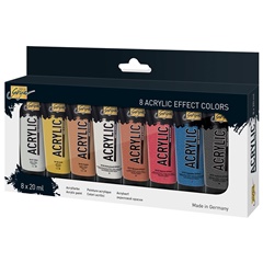 Akrilfestékek Solo Goya Effect / készlet 8 x 20 ml