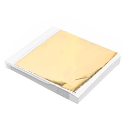 Arany metál aranyozáshoz 14 x 13 cm 100 ív 100 lap