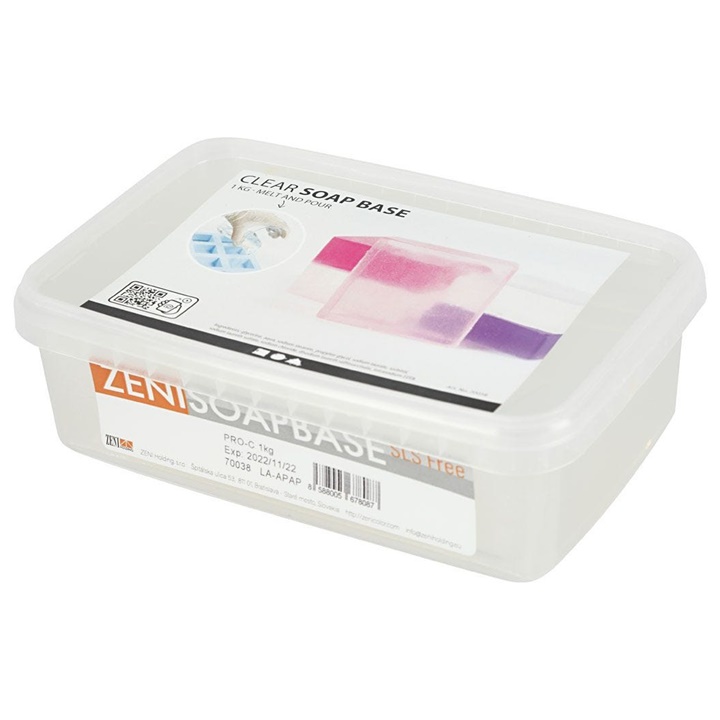 Átlátszó szappan alap - 1 kg