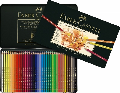 Faber-Castell Polychromos szinesceruza - 36 db -fém doboz
