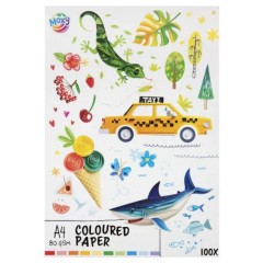 Farebný papier A4 - 70 db papír