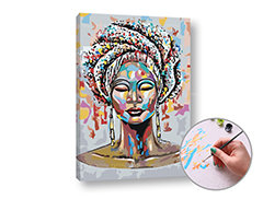 Festés számok szerint AFRIKAI | alacsony nehézség