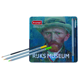 Akvarell szines ceruzák Bruynzeel limitált kiadás Van Gogh / 24 db