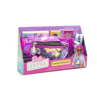 Barbie gyerek oldaltáska matricákkal