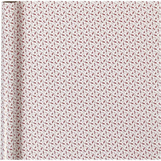 Csomagolópapír | red white trumpe 70 cm x 4 m