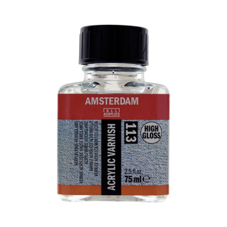 Fényes akril lakk AMSTERDAM 75 ml