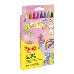 Glitter marker készlet JOVI 8 db