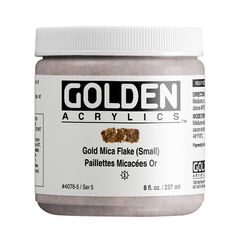 GOLDEN Heavy Body Mica Flake akril festék | Különböző színek