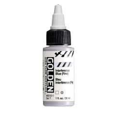 GOLDEN High Flow Interferencia akril festék 30 ml | Különböző árnyalatok