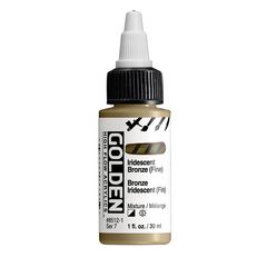 GOLDEN High Flow irizáló akrilfesték 30 ml | Különböző árnyalatok