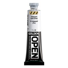 GOLDEN OPEN lassan száradó irizáló akrilfesték | Különböző árnyalatok