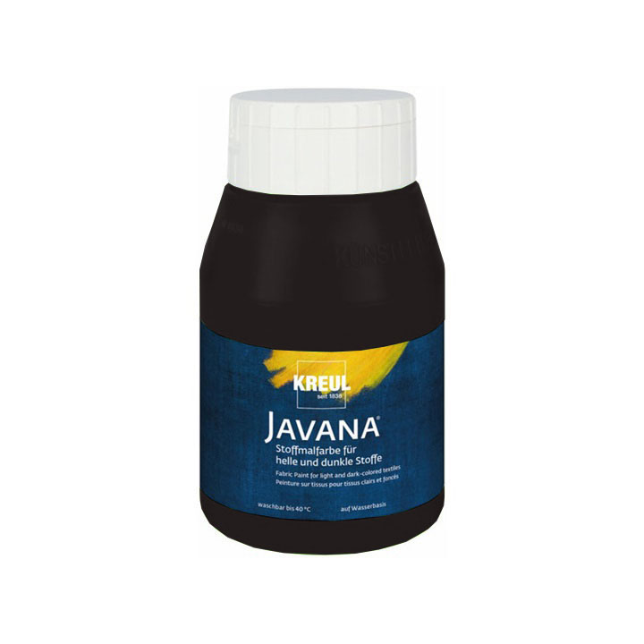 Javana Textilfesték világos és sötét texiltre 500 ml / 61 Black