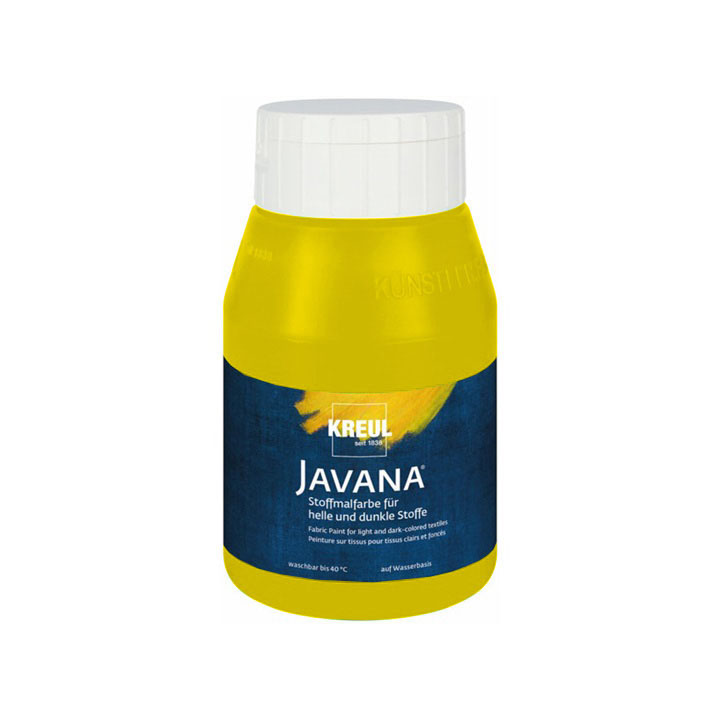 Javana Textilfesték világos és sötét texiltre 500 ml / 62 Yellow