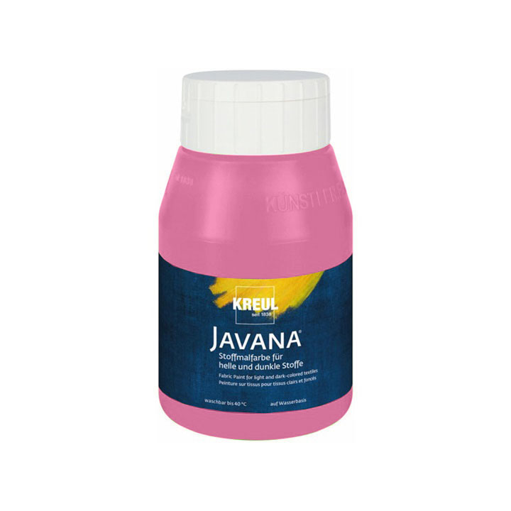 Javana Textilfesték világos és sötét texiltre 500 ml / 68 Rosé