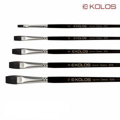 Kolos Classic 3016 lapos mókusszőr kefe | Különböző méretek
