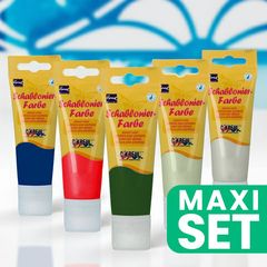 KREUL 5 darabos sablonfesték készlet - hűvös tónusok