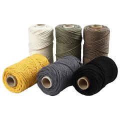 Macramé zsinór 4 mm x 55 m | különböző színekben