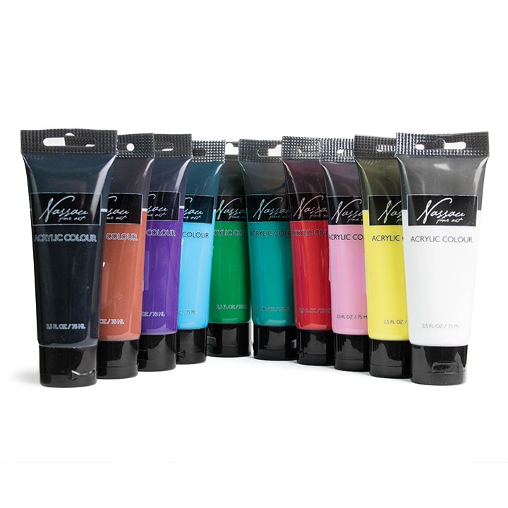 Nassau Fine Art akrilfesték 75 ml-es tubusban | különféle árnyalatokban
