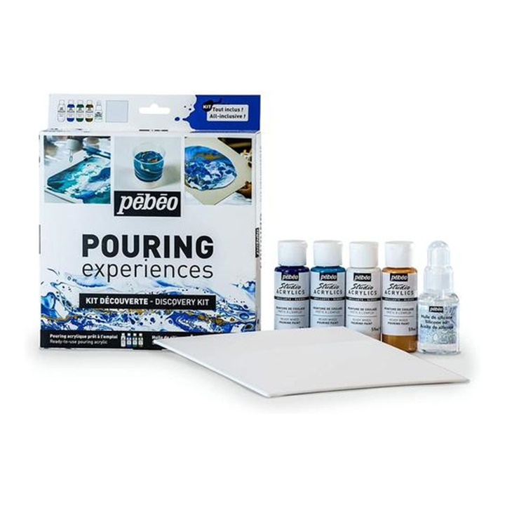 Pebeo készlet Pouring experiences Discovery kit
