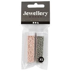 Rocaille gyöngyök 1,7 mm, 2x7 g-os készlet | Válogatott színek