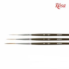 ROSA INFINITY 128 Sable Liner Brush ecset | Különböző méretek