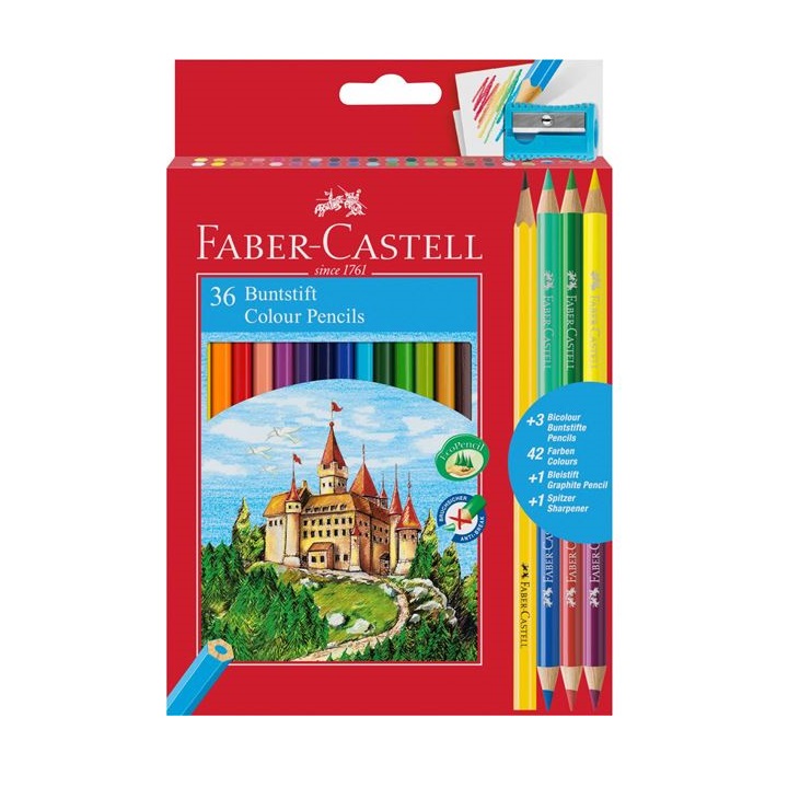 Színes ceruza Faber-Castell / szett 36 szín